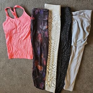 Lululemon Athletica Multicolor Floral Leggings